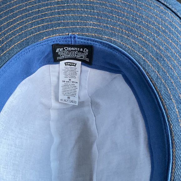 Levi's Indigo Denim Bucket Hat - Picture 2 of 4